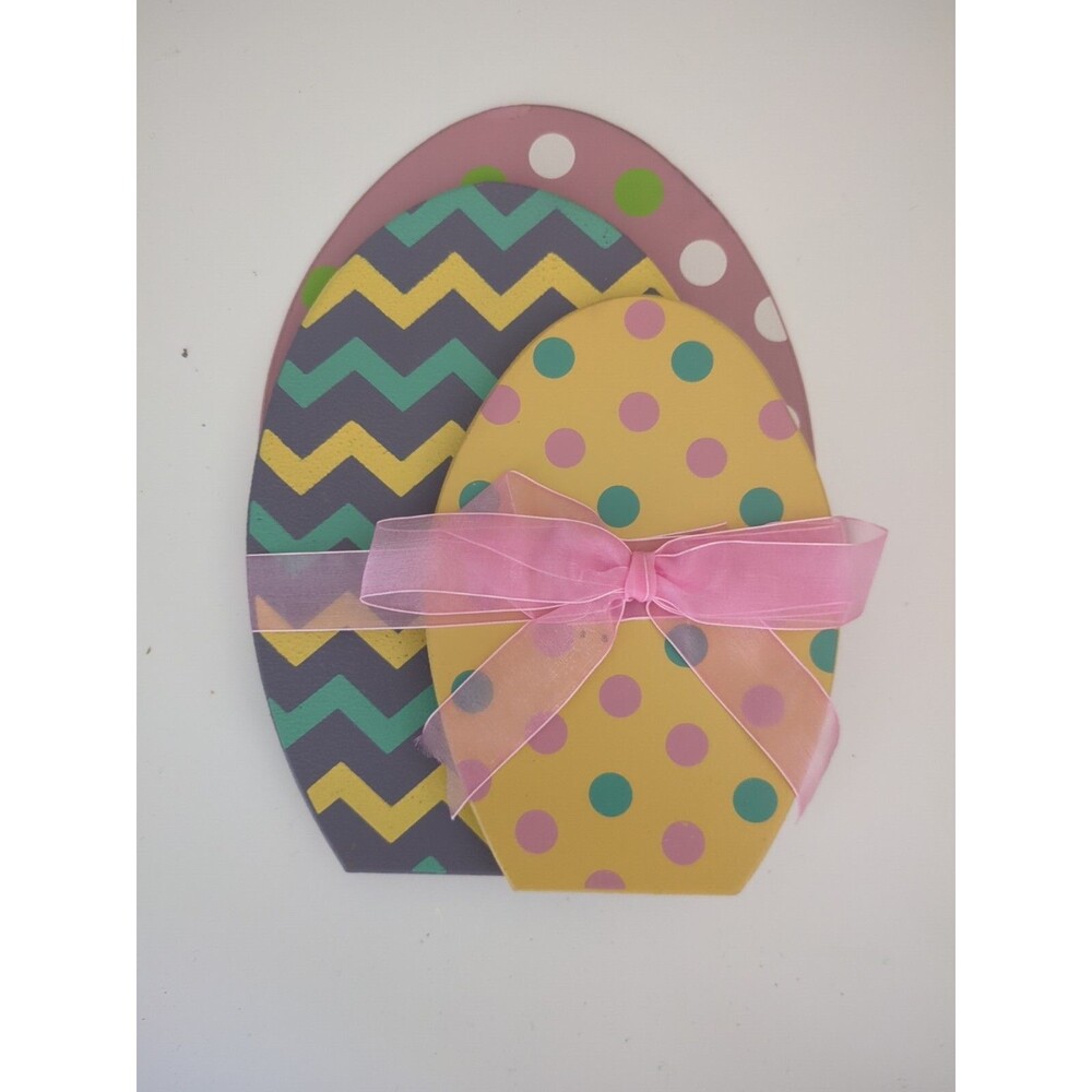 Wooden Layered Easter Egg